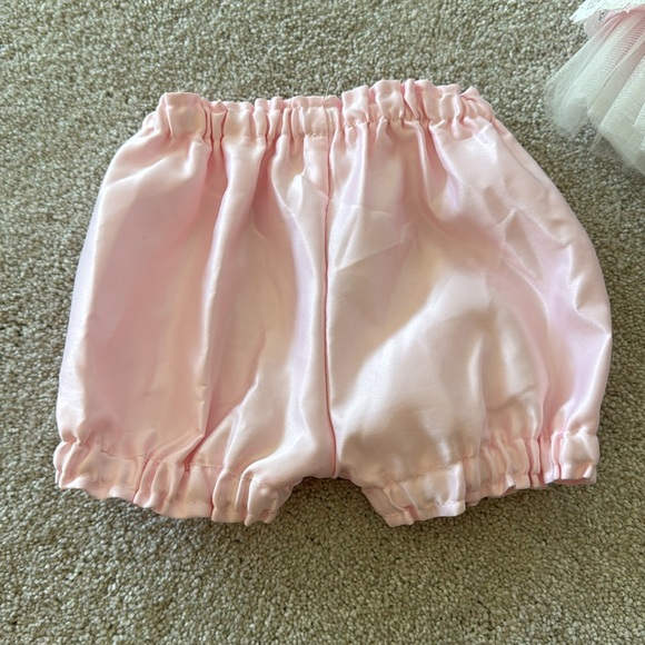 American Princess Pink and White Dress Size 12 Months - Picture 5 of 5